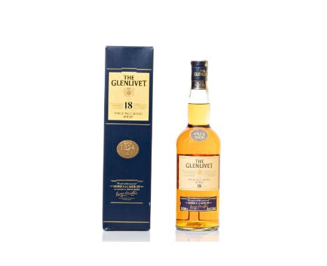 GLENLIVET 18 YEARS OLD | Stated age: 18 years old | ABV: 43% | Region: Speyside | Country: Scotland | Type: Single malt Scotc