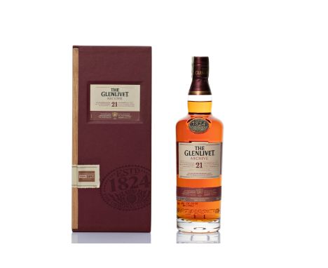 GLENLIVET ARCHIVE 21 YEARS OLD BATCH NO. 1109D | Stated age: 21 years old | ABV: 43% | Region: Speyside | Country: Scotland |