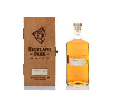 HIGHLAND PARK 30 YEARS OLD | Stated age: 30 years old | ABV: 48,1% | Region: Islands - Orkney | Country: Scotland | Type: Sin