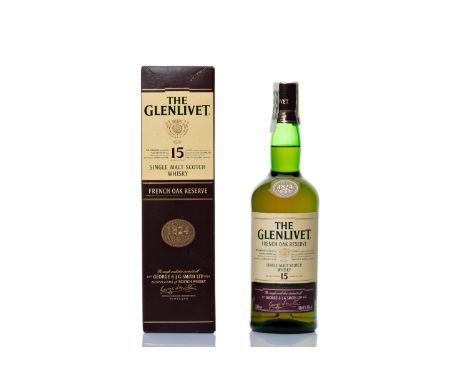 GLENLIVET 15 YEARS OLD FRENCH OAK RESERVE | Stated age: 15 years old | ABV: 40% | Region: Speyside | Country: Scotland | Type