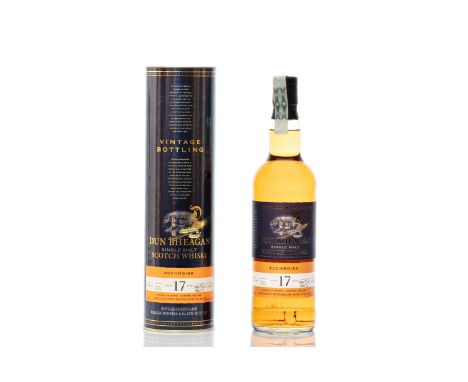 AUCHROISK 1990 DUN BHEAGAN 17 YEARS OLD | Distilled: 09/1990 | Bottled: 2007 | Stated age: 17 years old | ABV: 43% | Region: 