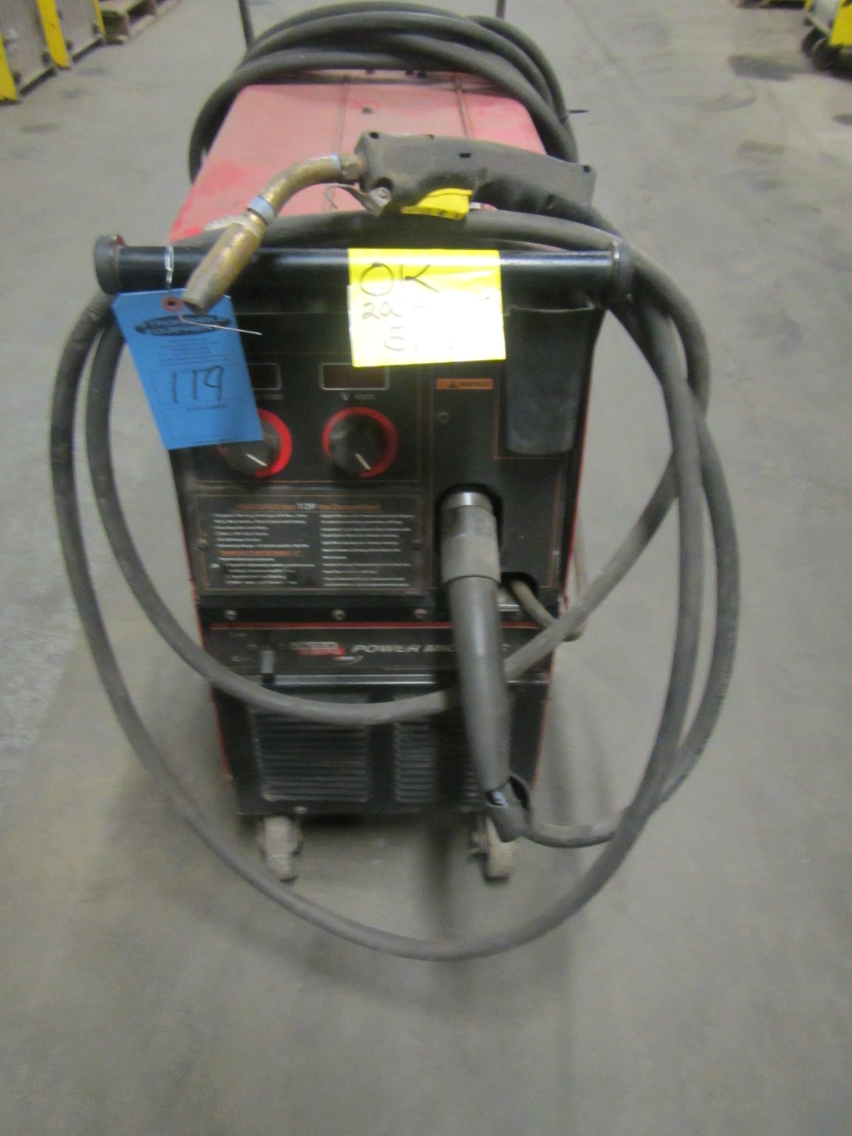 Lincoln Electric Powermig 255C mig welder - 250 amp with mig gun and ...