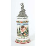 Reservistenkrug Porzellan, 0,5 l,