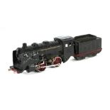 Dampflokomotive mit Schlepptender