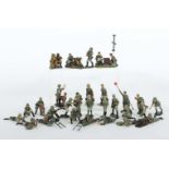 Konvolut Soldaten Elastolin, Masse
