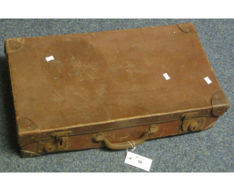 Vintage cardboard suitcase.(B.P. 24% incl. VAT)