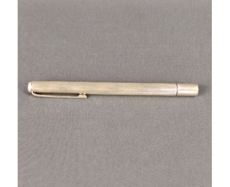 Thermometer in Stiftform, Silber 925, markiert JF, Länge 11,5cm, intakt/ funktionsfähig, in Verpackung *665/02 (intern)