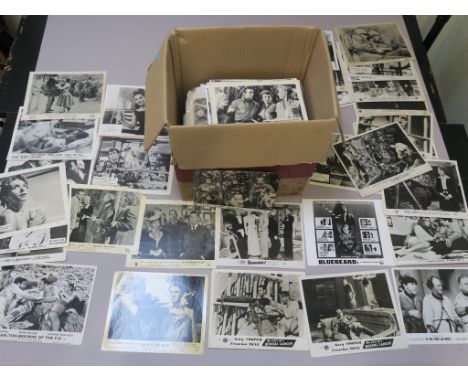 700 approximately front of house stills including Gary Cooper, James Stewart, Raquel Welch, Charlie Chaplin, Richard Burton, 