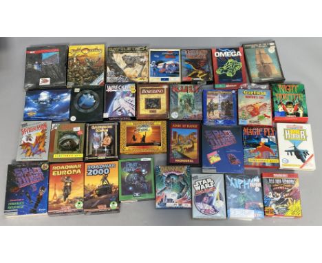 31 boxed Atari games console games. (31) [NO RESERVE]