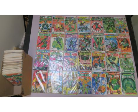 Green Lantern DC comics collection including Green Lantern nos 146, 150, 152, 153, 154, 155, 156, 157, 158, 160, in a run wit