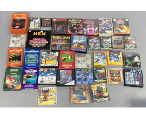 35 boxed Atari games console games. (35) [NO RESERVE]