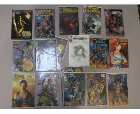 Tomb Raider signed limited edition comics including #0 (signed Joe Jusko 38/1500), #1/2 (signed Andy Park 2 /999), #1 (altern