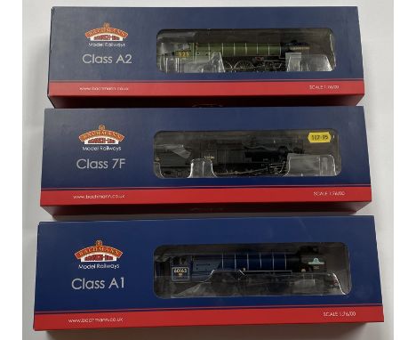OO gauge: 3 Bachmann Branch-Line locomotives, all boxed. (3)