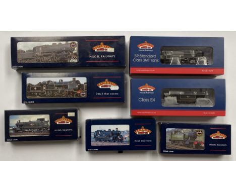 OO gauge: 7 Bachmann Branch-Line locomotives, all boxed. (7)