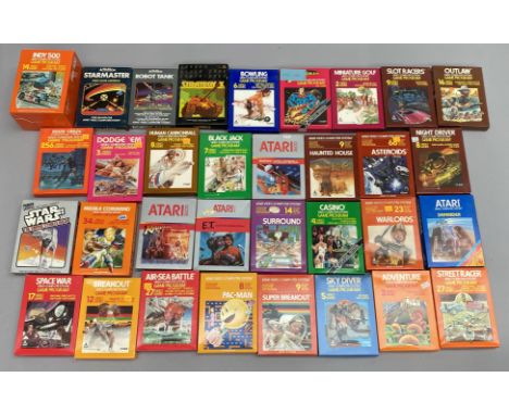 33 boxed Atari games console games. (33) [NO RESERVE]