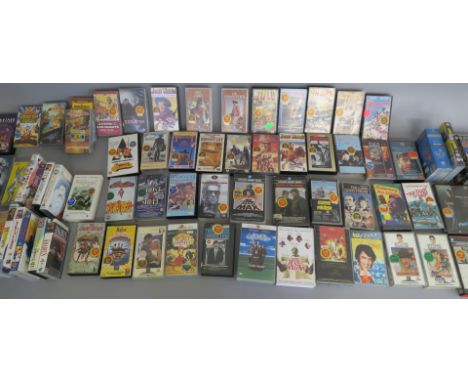 Over 80 vhs ex-rental videos directly from a closed video shop and offered for sale for the first time since the 1990's title