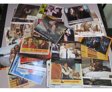 Various collection of approximately 220 11 x 14 inch lobby cards including Straw Dogs x2, Lola, Mandingo, Moulin Rouge (set),