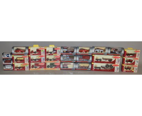 25x Lledo and corgi 1:76 Scale Trackside models, all boxed.