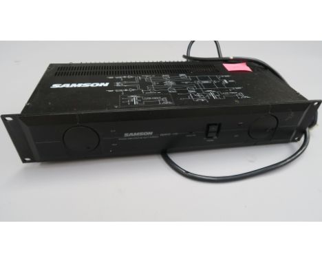 Samson Studio Amplifier 85 Watt Stereo Servo 170. Tested and in working condition. (1)