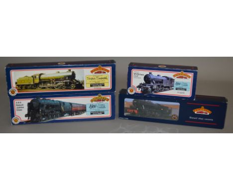 OO gauge: 4 Bachmann Branch-Line locomotives. All boxed.