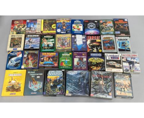 30 boxed Atari games console games. (30) [NO RESERVE]