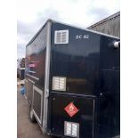 Stripped DCU trailer for refit (The items in this lot have been utilised in Asbestos removal and
