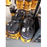 7x small dry vacuum cleaners (The items in this lot have been utilised in Asbestos removal and