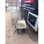 4 wheel barrows & 2 trollies throughout yard