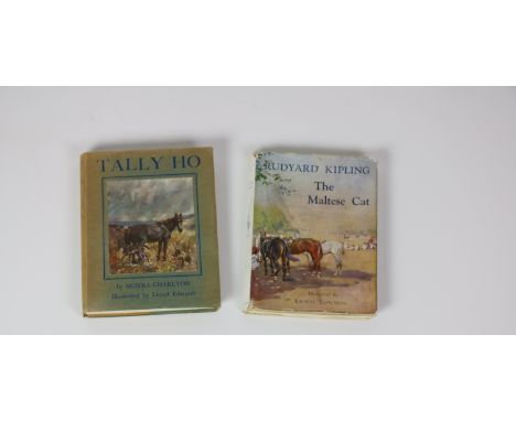 Illustrations by Lionel EdwardsKipling (Rudyard) The Maltese Cat, sm. 4to L. 1936. First Edn., fine cold. & other illus. by L
