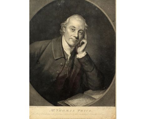 James McArdell after P. MercierMezzotint Engraving: "[Philip Mercier]" three quarter length, young boy standing, hand extende