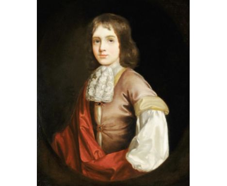 ENGLISH SCHOOL, 17TH CENTURY  PORTRAIT OF A BOY TRADITIONALLY IDENTIFIED AS THOMAS CRAWLEY-BOEVEY  half length in a buff coat