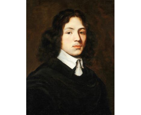 CIRCLE OF CORNELIS JONSON VAN CEULEN  PORTRAIT OF A YOUNG MAN TRADITIONALLY IDENTIFIED AS THOMAS CRAWLEY OF KING'S WALDEN HER