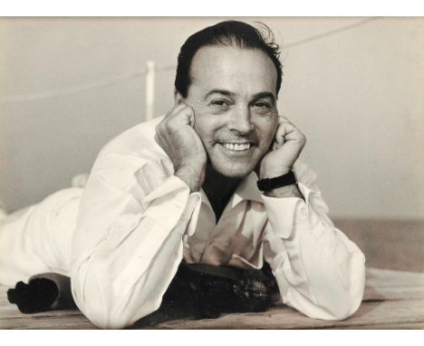 ANTONY ARMSTRONG-JONES, 1ST EARL OF SNOWDON, GCVO (B1930)  PHOTOGRAPH OF OLIVER MESSEL, 1956    giant vintage bromide print, 