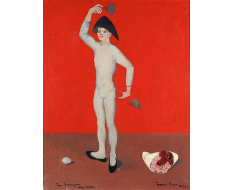 † SIR FRANCIS CYRIL ROSE, 4TH BARONET (1909-1979) PORTRAIT OF ALAN HELM  signed, dated 1963 and inscribed The Harlequin: Alan