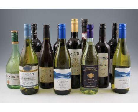 *A selection of Sparkling, Red & White wine. 12 bottles.