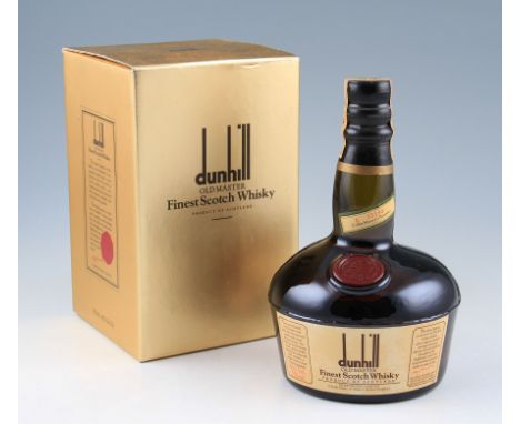 Dunhill Old Master Finest Scotch Whisky. Old bottling from the 1970's, Cellar Masters Number K 35193. 43% 75cl.
