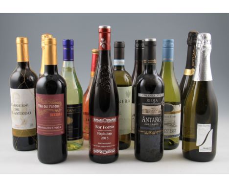 *A selection of Sparkling, Red, White & Rose wine. 12 bottles