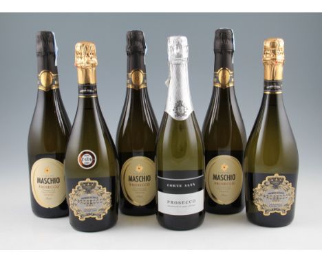 *12 bottles of Sparkling wine. 11 Prosecco & 1 Cremant de Limoux 2013.