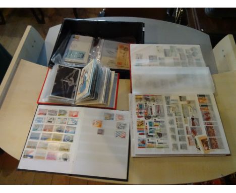 A collection of GB and all world stamps, mint and unused, together with First Day Covers.
