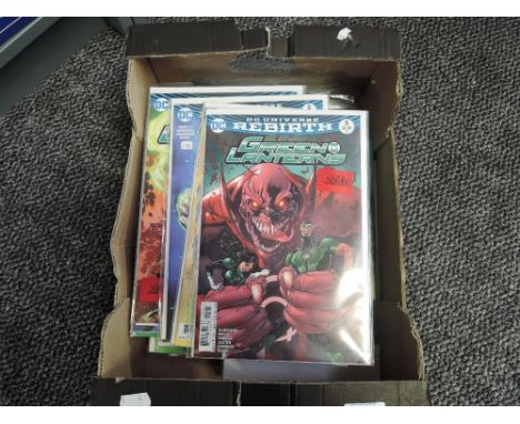 A collection of DC Comics Green Lantern and similar, mainly 2012 onwards