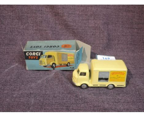 A Corgi diecast, 411 Karrier Bantam Lucozade Van, in original box