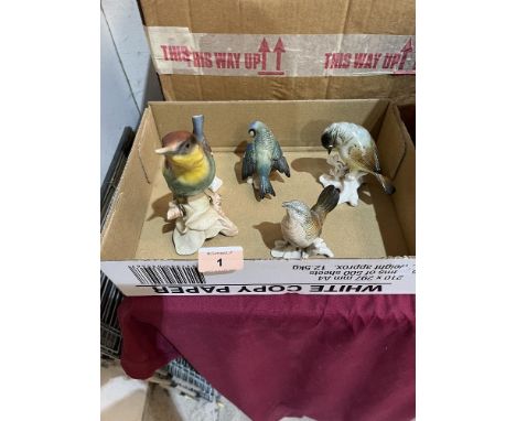 Five Goebel birds
