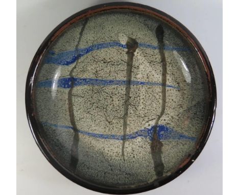 A Trevor Corser Leach Studio Pottery Bowl, 32.5cm diam. 