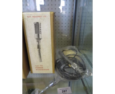 A Film Industries Ltd. Type M.8 Ribbon Microphone (boxed) 