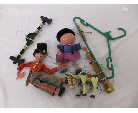 Small collection of puppets - Metal Magic Roundabout and Pelham