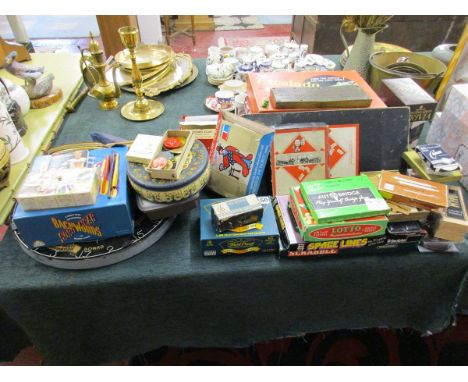 Large collection of vintage games to include Chad Valley
