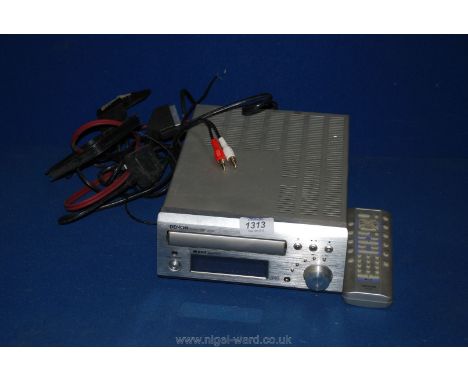 A 'Denon' CD Recorder with remote control