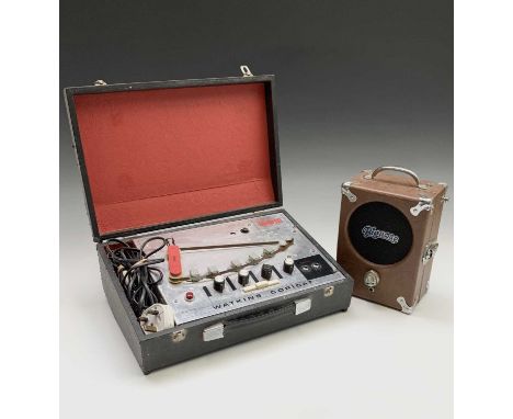 A WEM Solid State Watkins Copicat and a Pignose amplifier (2).