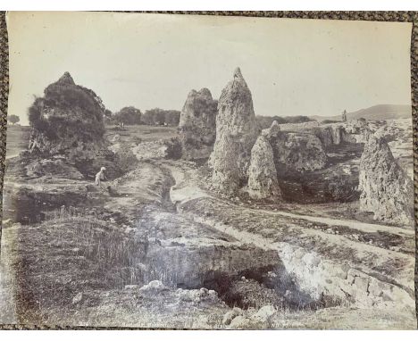 Early Photography InterestNeurdein Brothers, albumen print: ‘Hamman Meskoutine – La Mariage Arabe’ numbered 224 twice, “N.D. 
