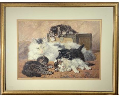 'The Happy Mother'Pears print33 x 47cm (sight size)Condition report: Framed size: 55 x 69cm 